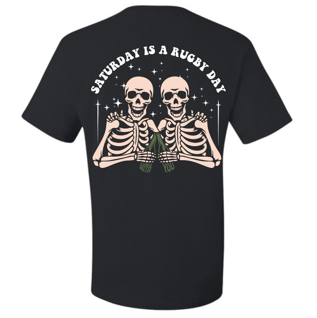 Long sleeve Black-SATURDAY IS A RUGBY DAY
