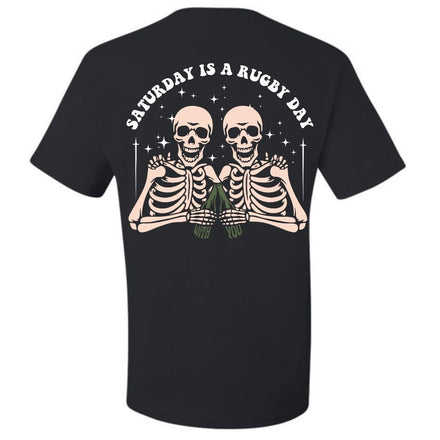 Long sleeve Black-SATURDAY IS A RUGBY DAY